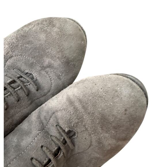 Boots Miu Miu Grey size 39 EU in Suede ( US 8) - Picture 3 of 15